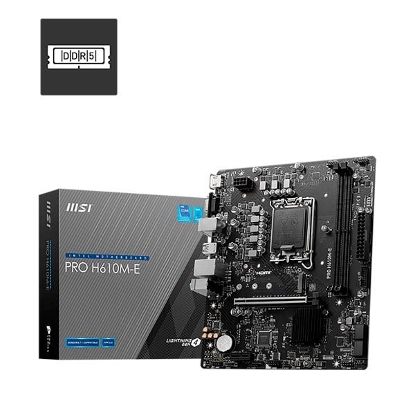 Darkflash DK352 H610M-E - i7.4060 Gaming PC