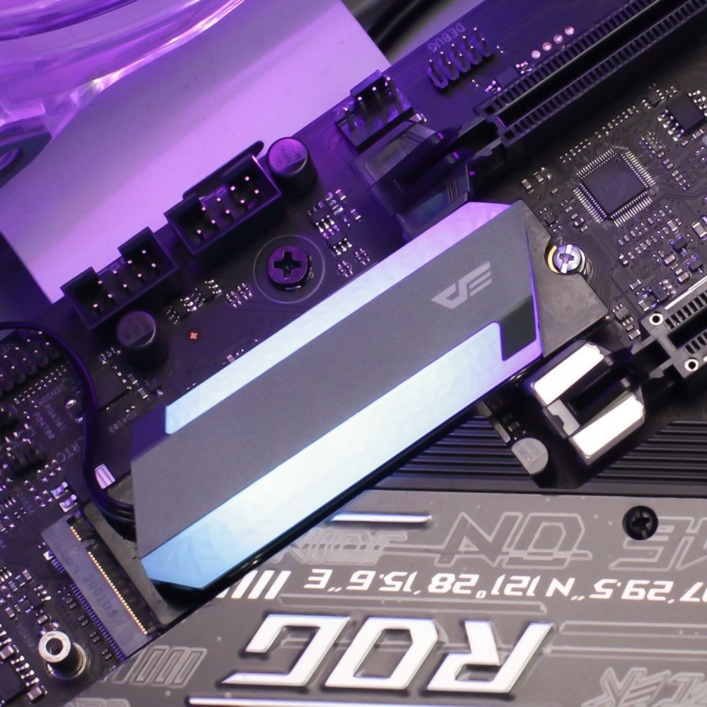 DM4 M.2 SSD ARGB Heatspreader