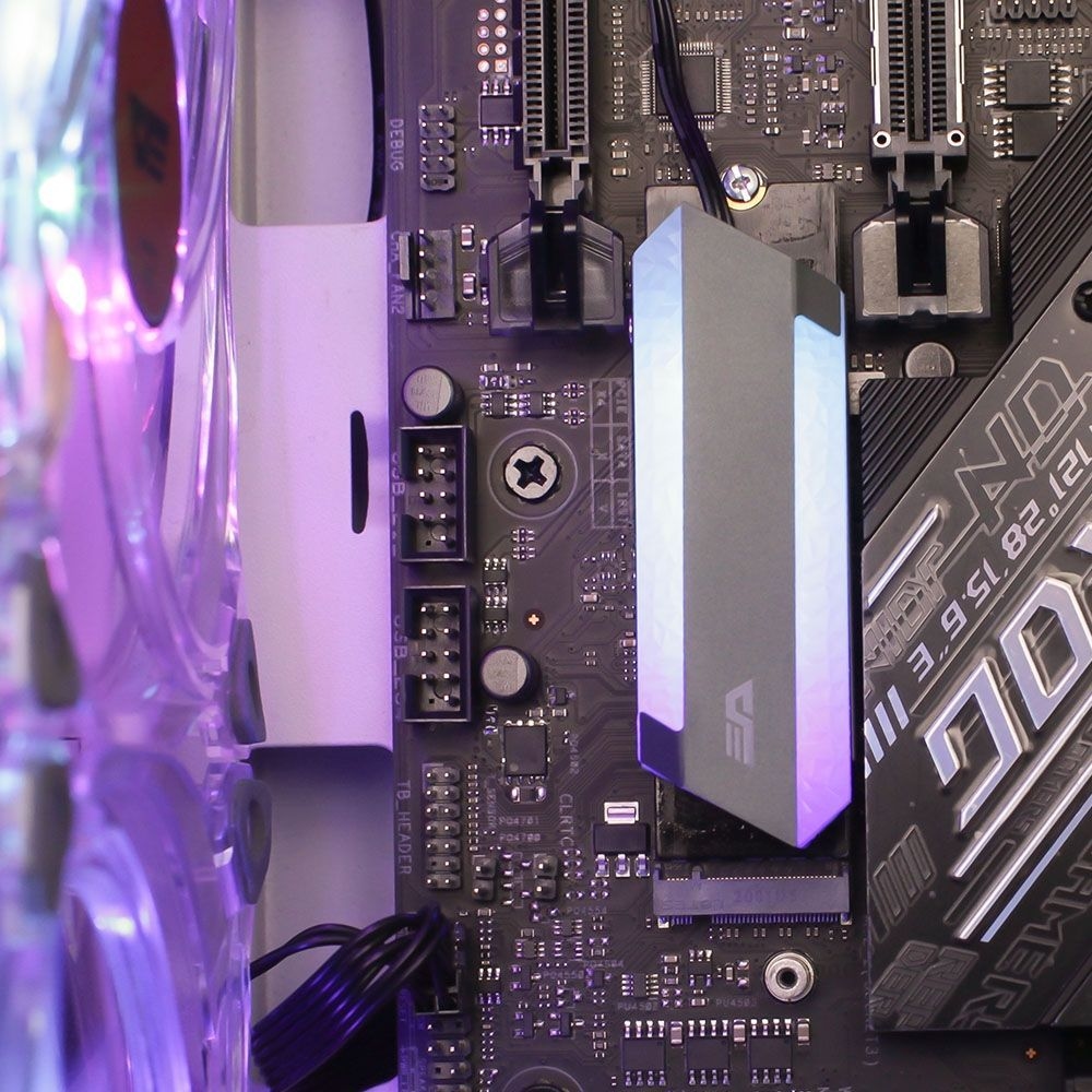 DM4 M.2 SSD ARGB Heatspreader