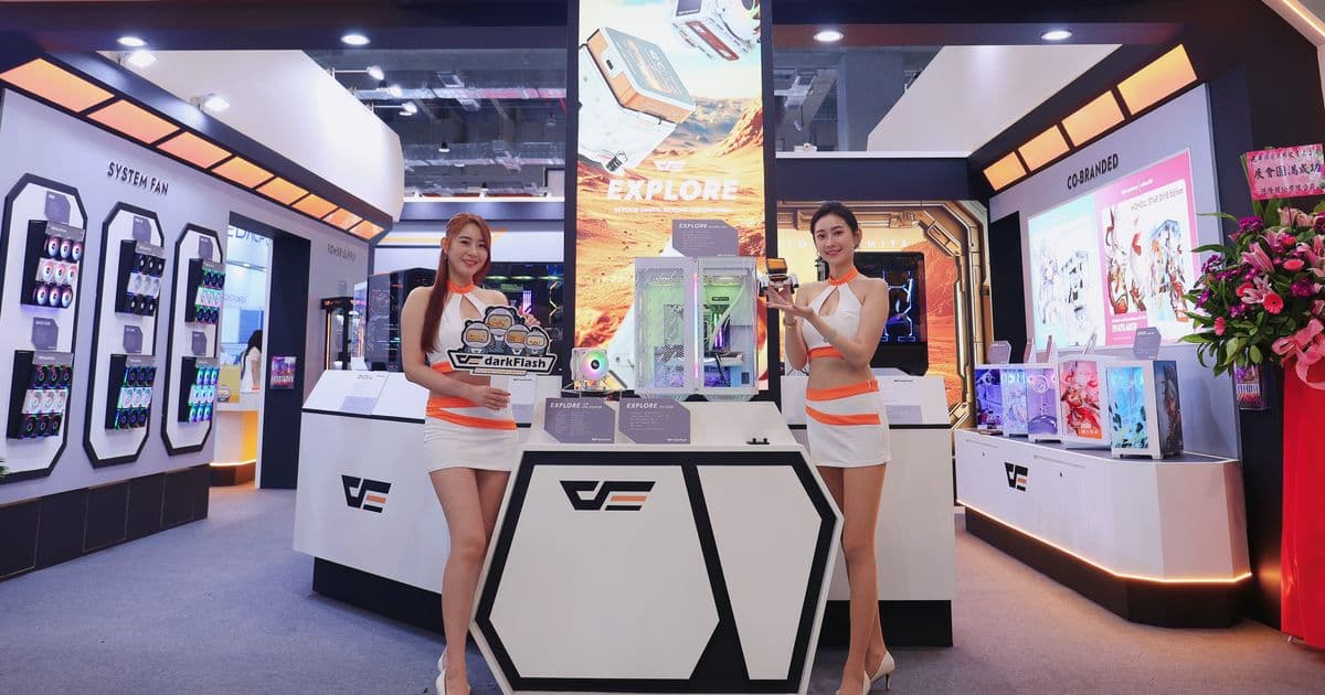 darkFlash Soyutmada Yeni Eraya Öncülük Edir! Kosmik Kəşf Mövzusu COMPUTEX 2025-də Parlayır
