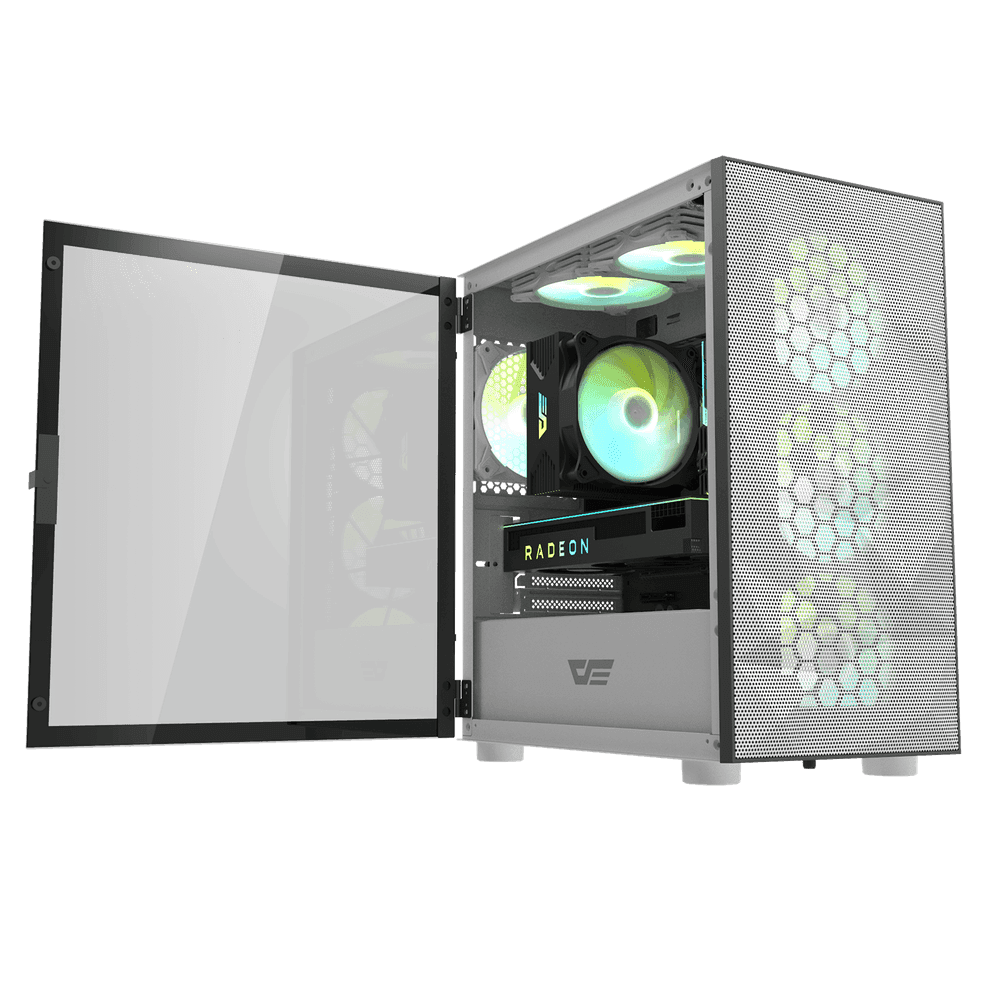 DLM21 Mesh MATX PC Case