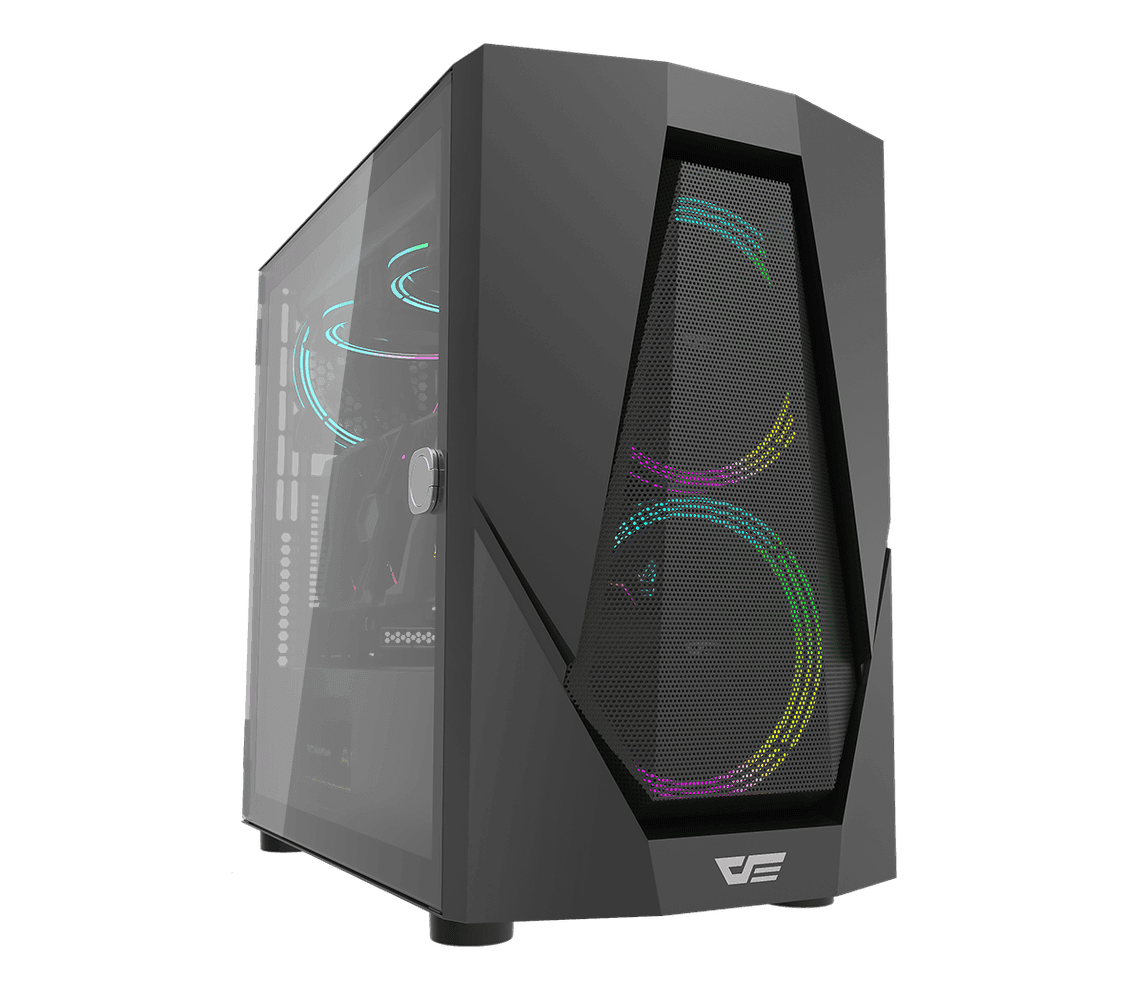 DLM24 MATX PC Case Black