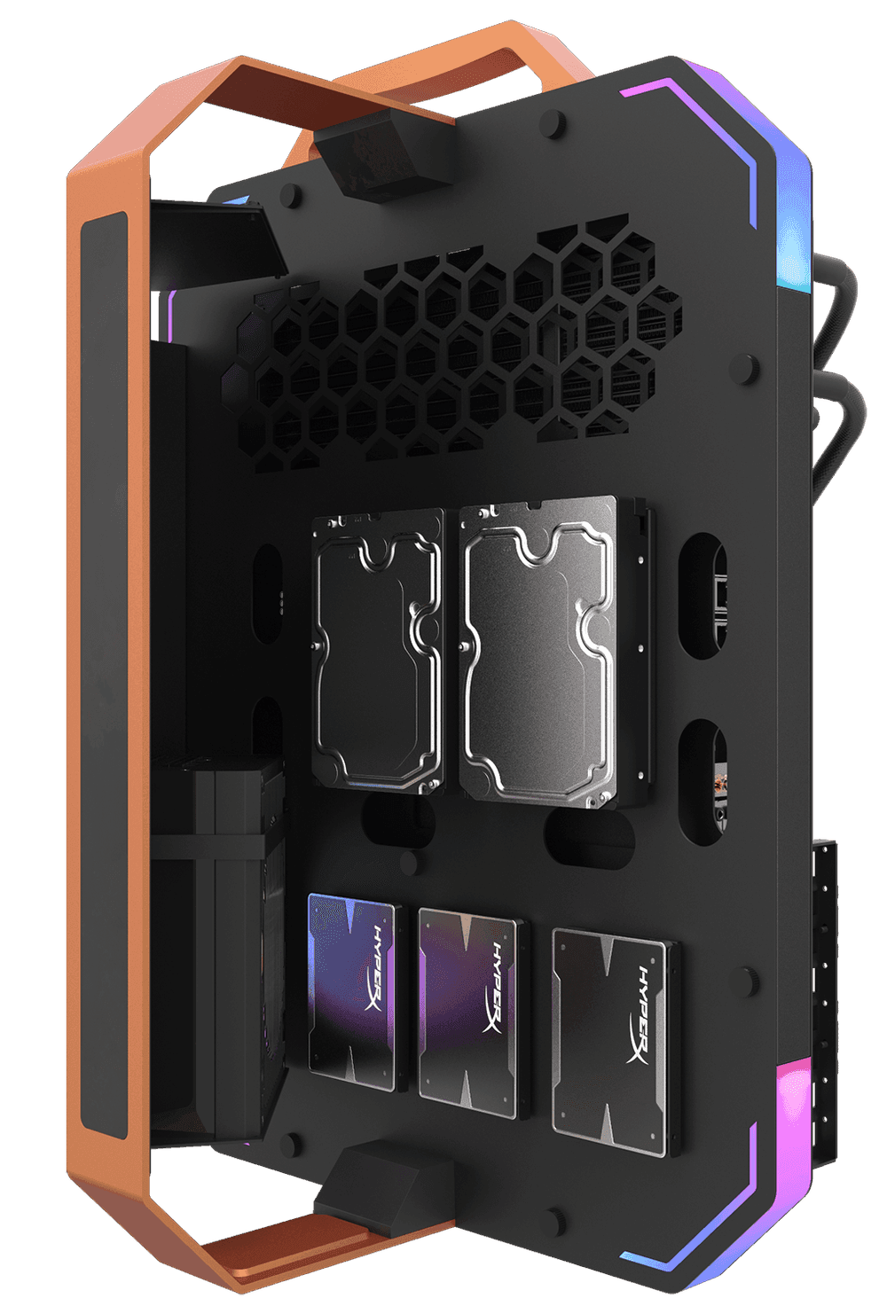 Blade-X Open Frame Luxury Gaming Case