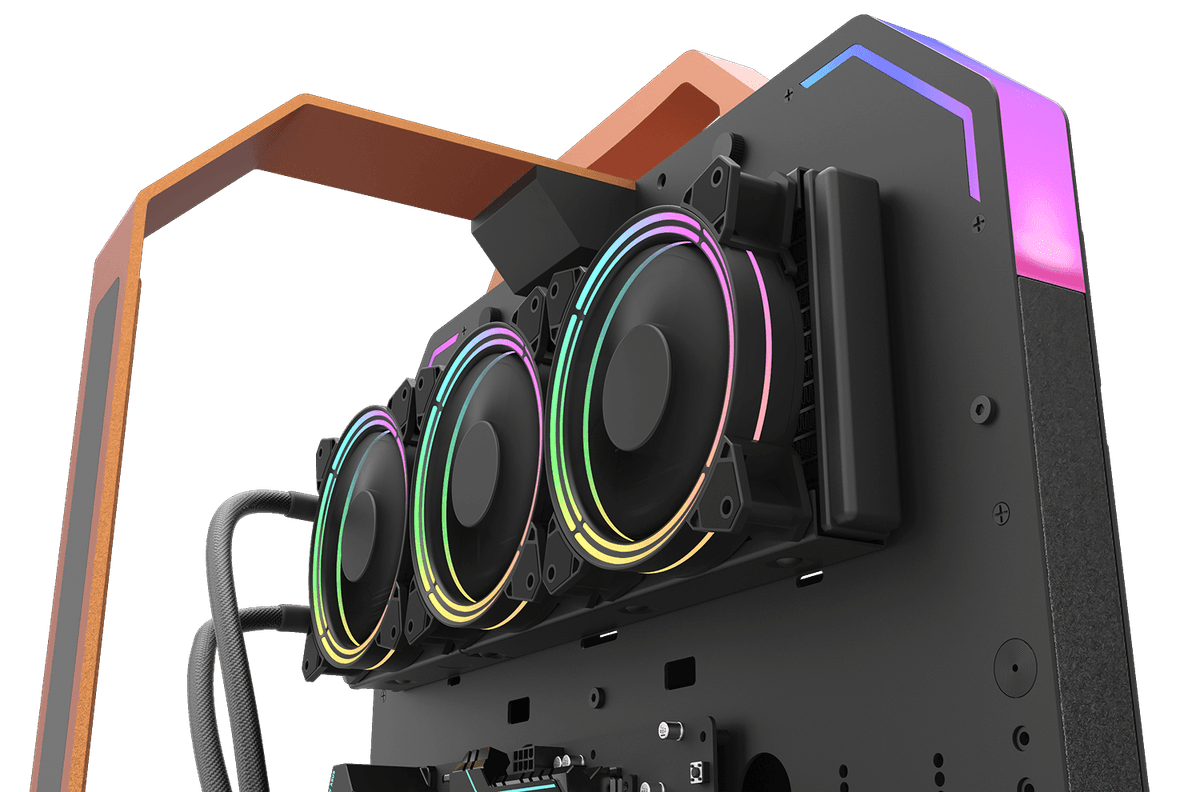 Blade-X Open Frame Luxury Gaming Case