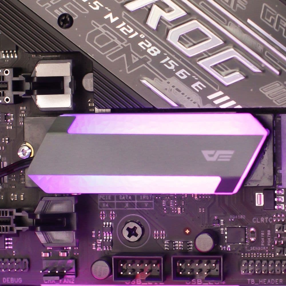 DM4 M.2 SSD ARGB Heatspreader