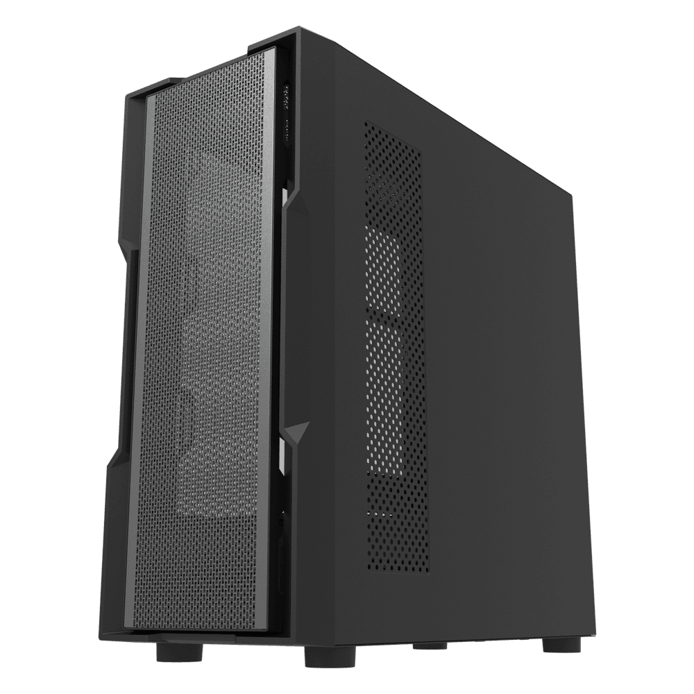 Case Aigo DarkFlash DK431 Black (with fan)