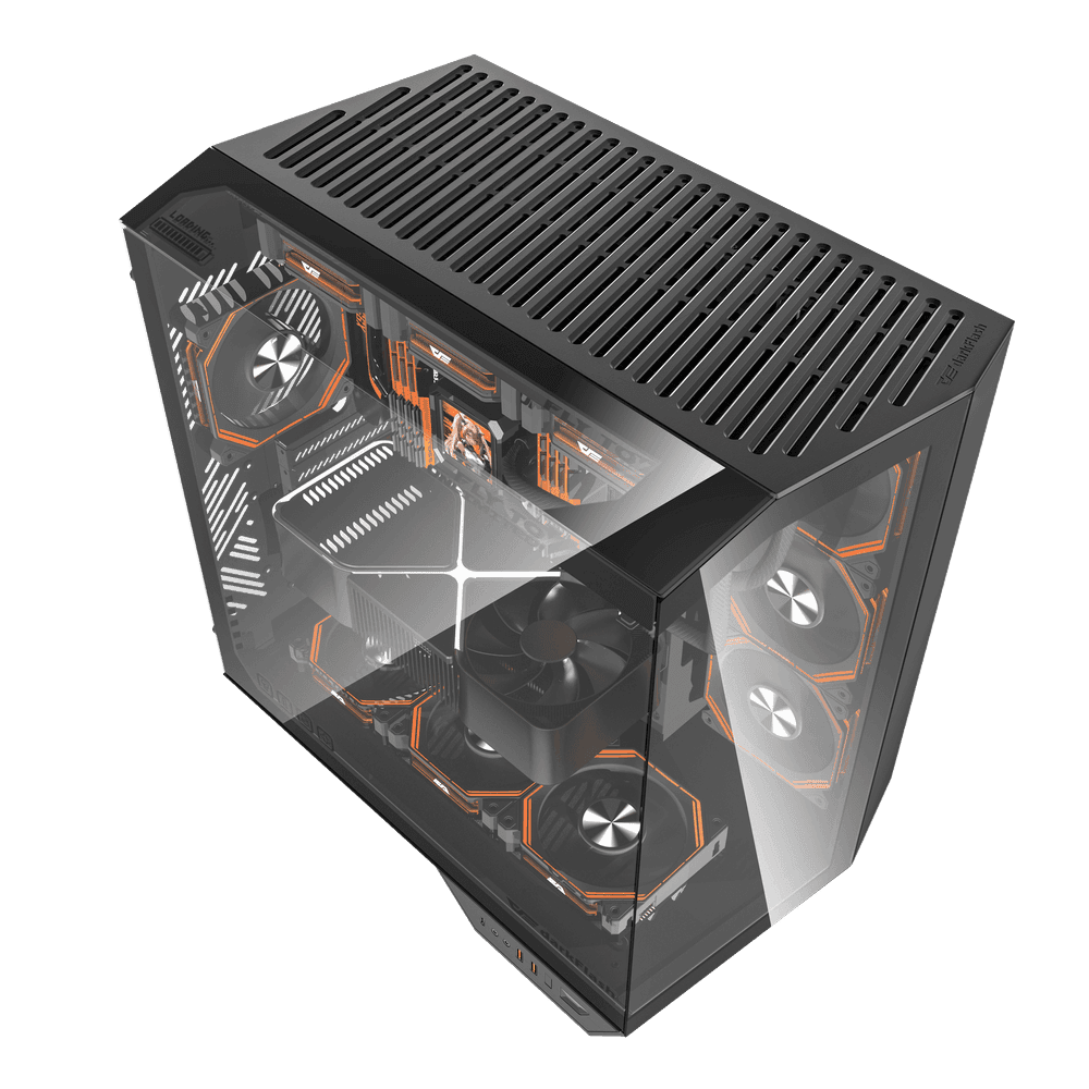DY470 Black ATX PC Case