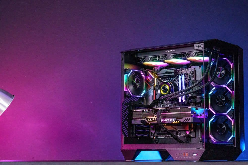 DY470 Black ATX PC Case