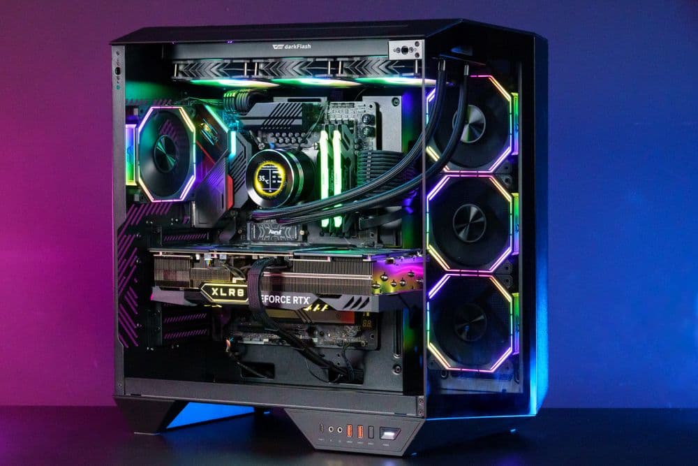 DY470 Black ATX PC Case