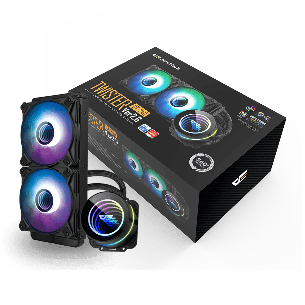 Twister DXV2.6 240 Liquid CPU Cooler